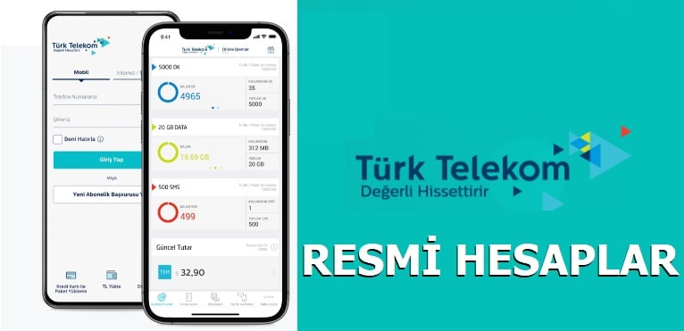 Türk Telekom Müşteri Hizmetleri Resmi Sosyal Medya Hesapları